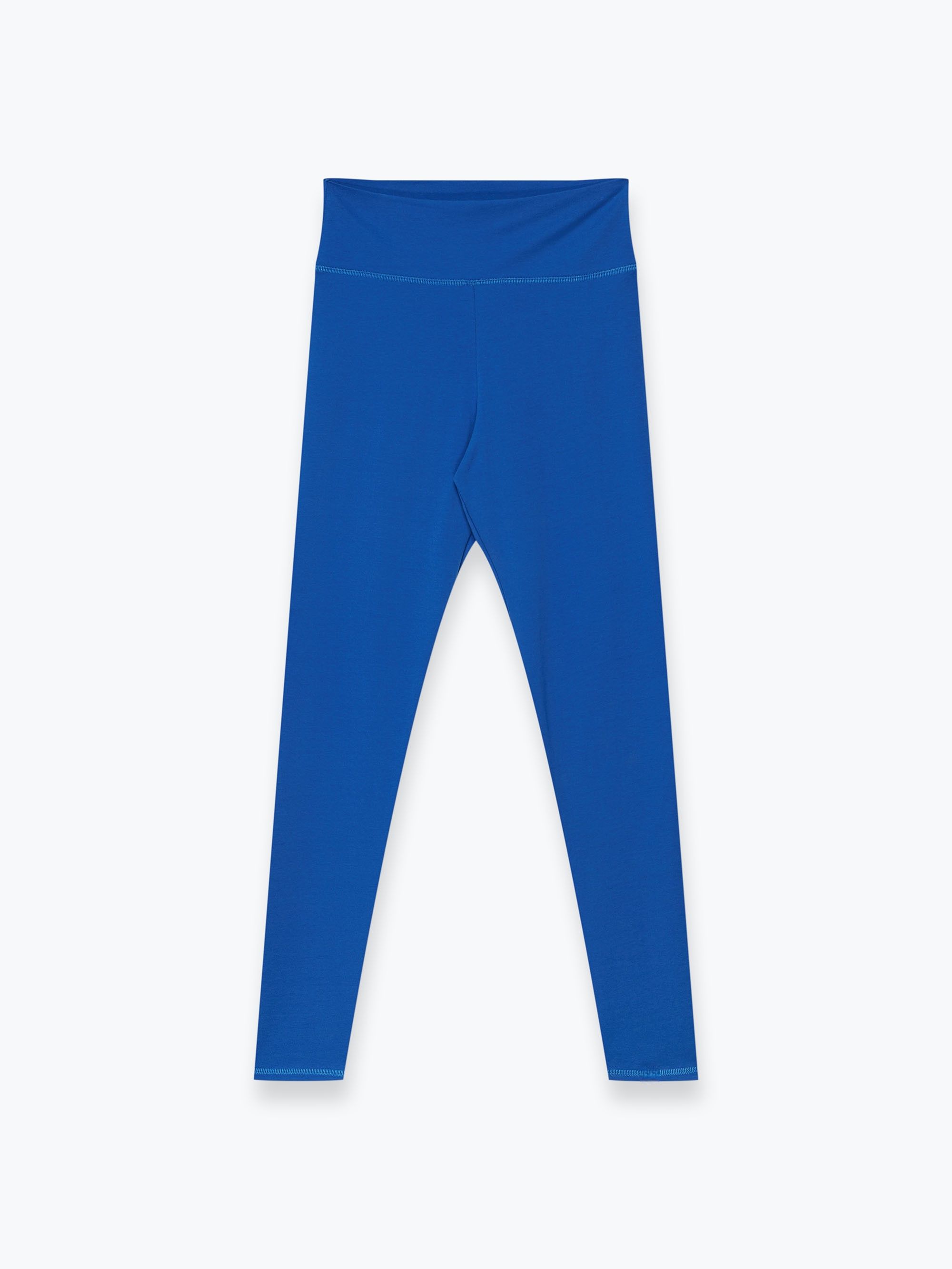 Niebieskie legginsy damskie