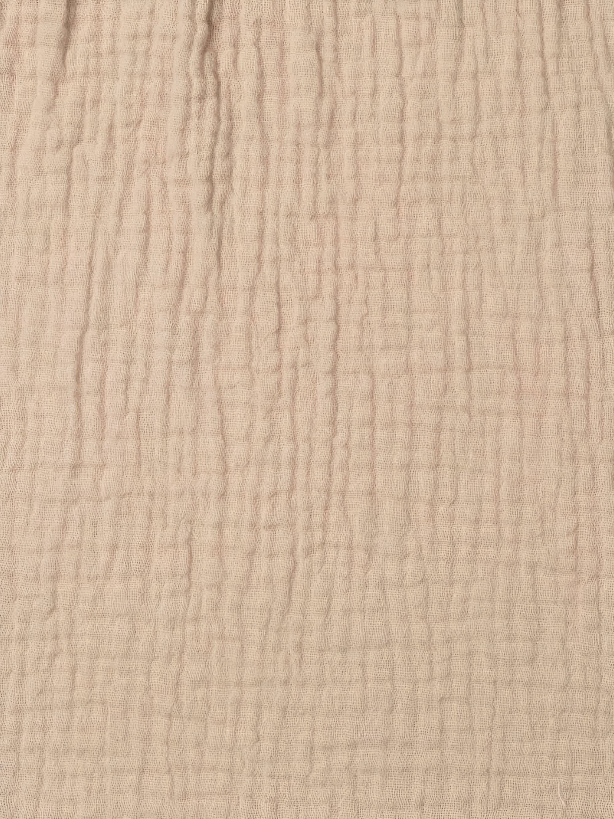 Beige muslin strappy dress Women