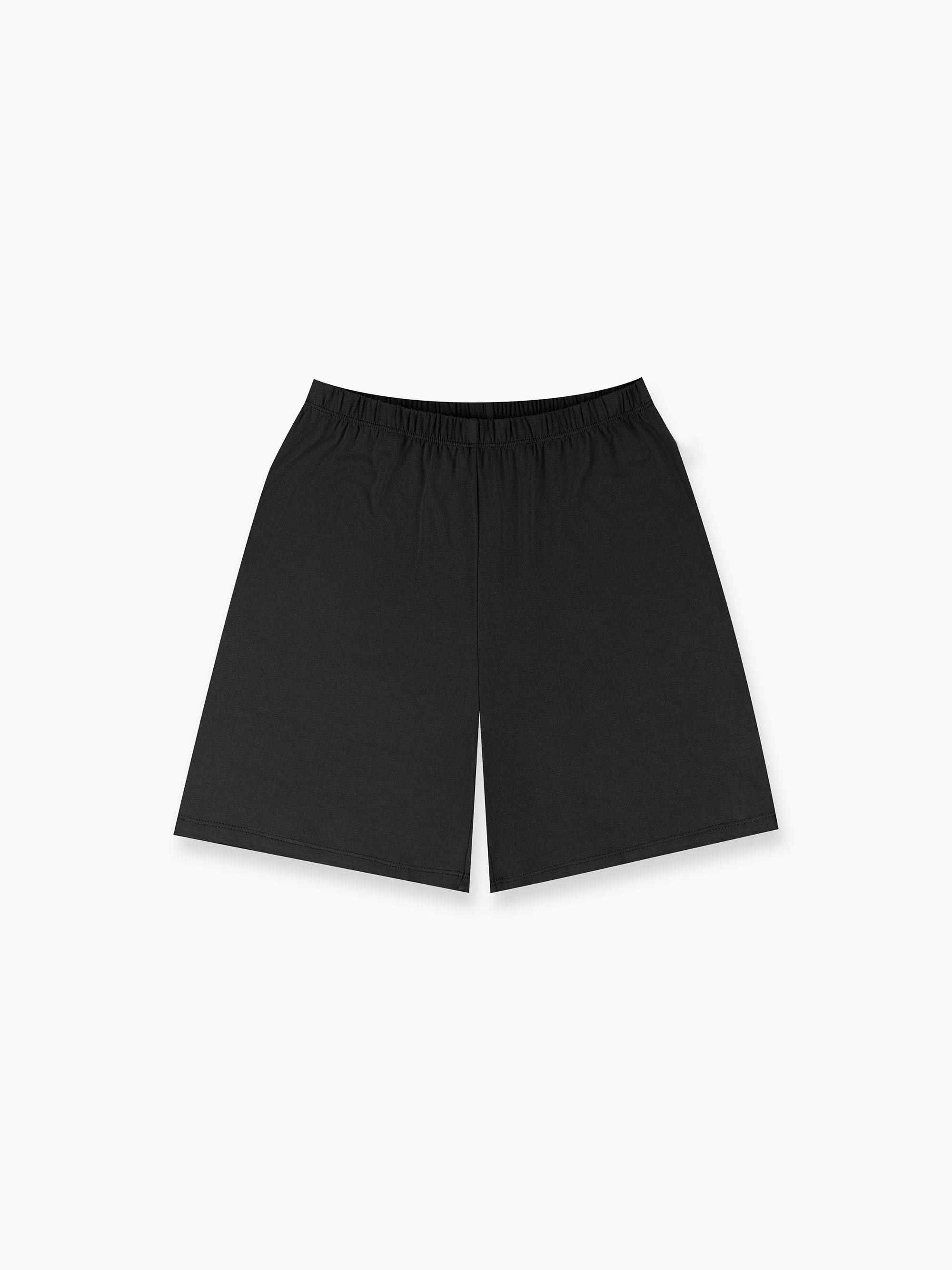 Black pajama shorts Women