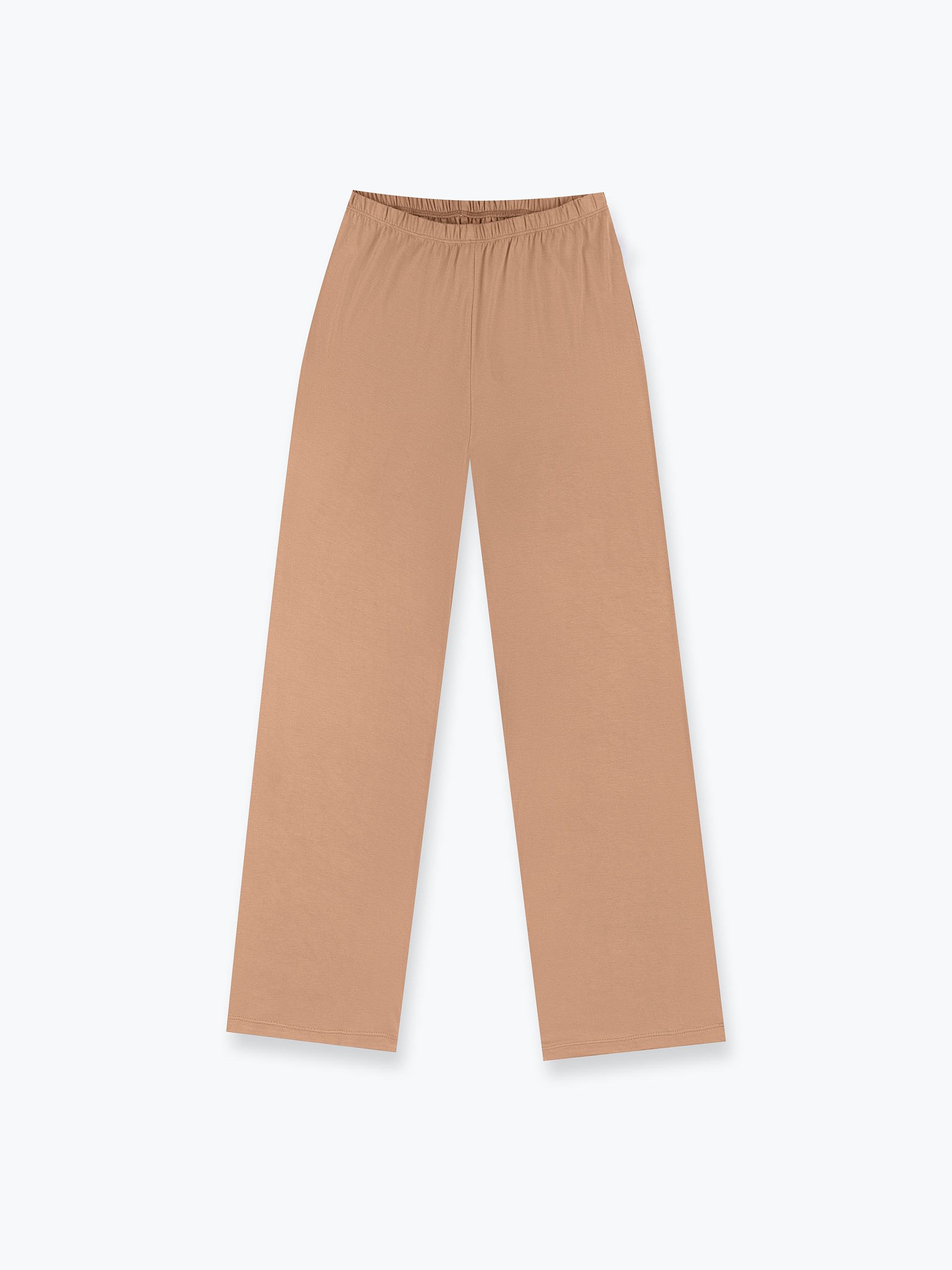 Walnut brown pajama pants Women LONG