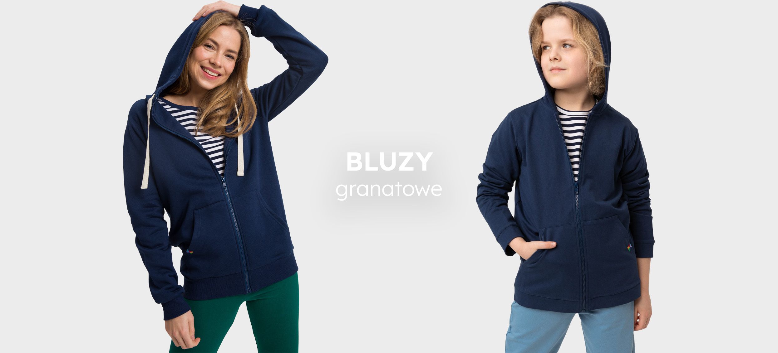 bluzy granat