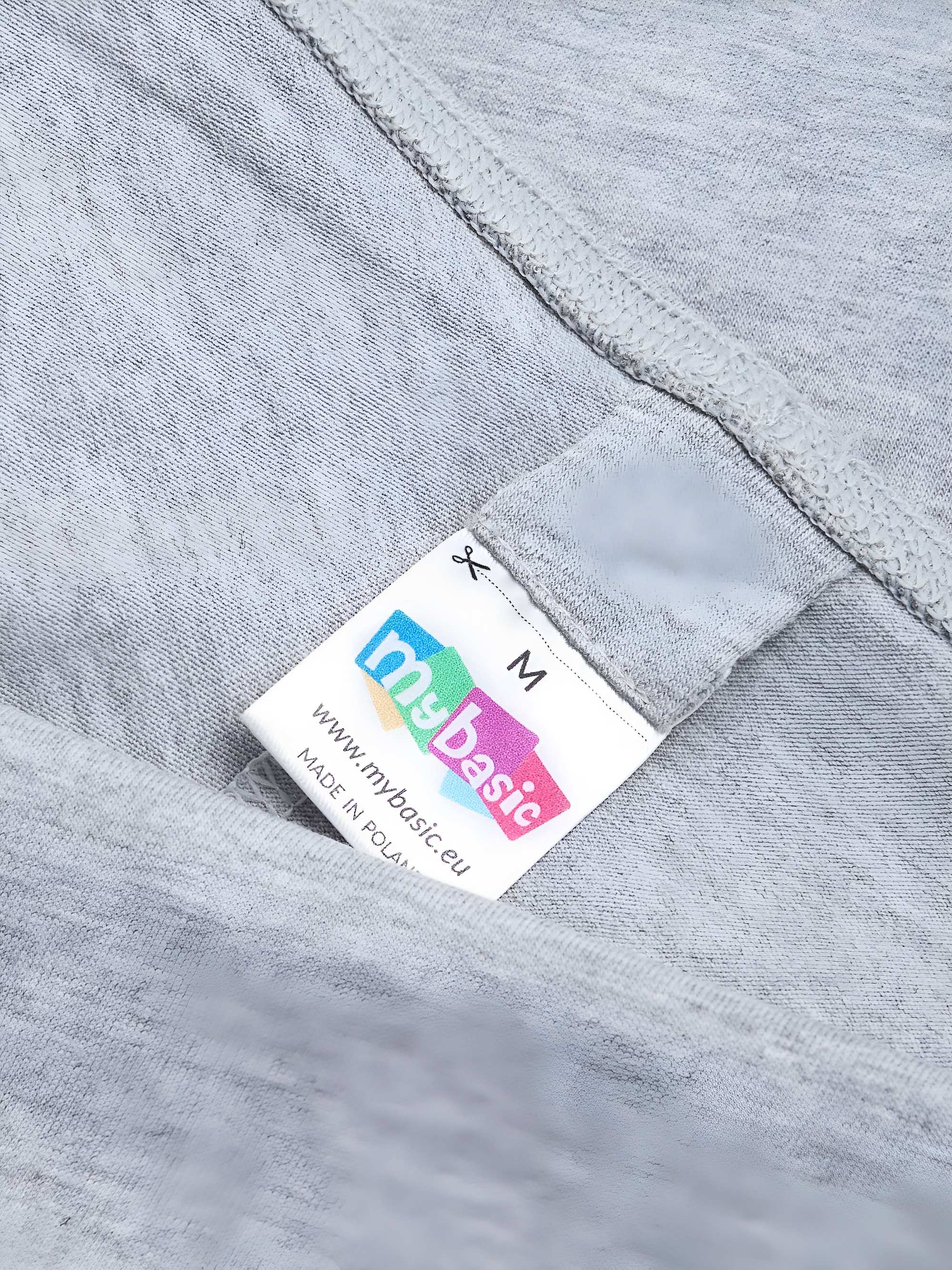Szare legginsy damskie