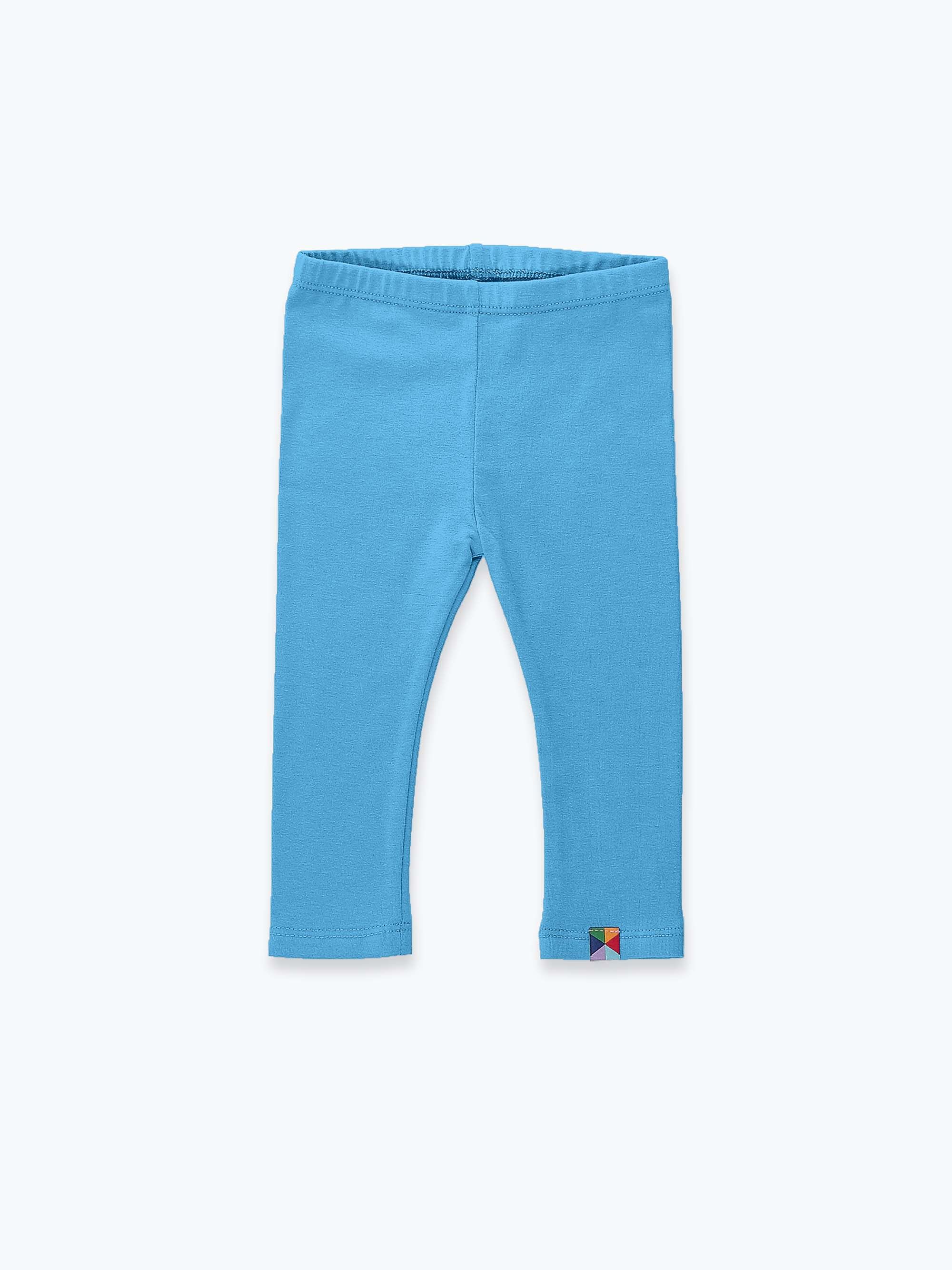 Pastelowoniebieskie legginsy