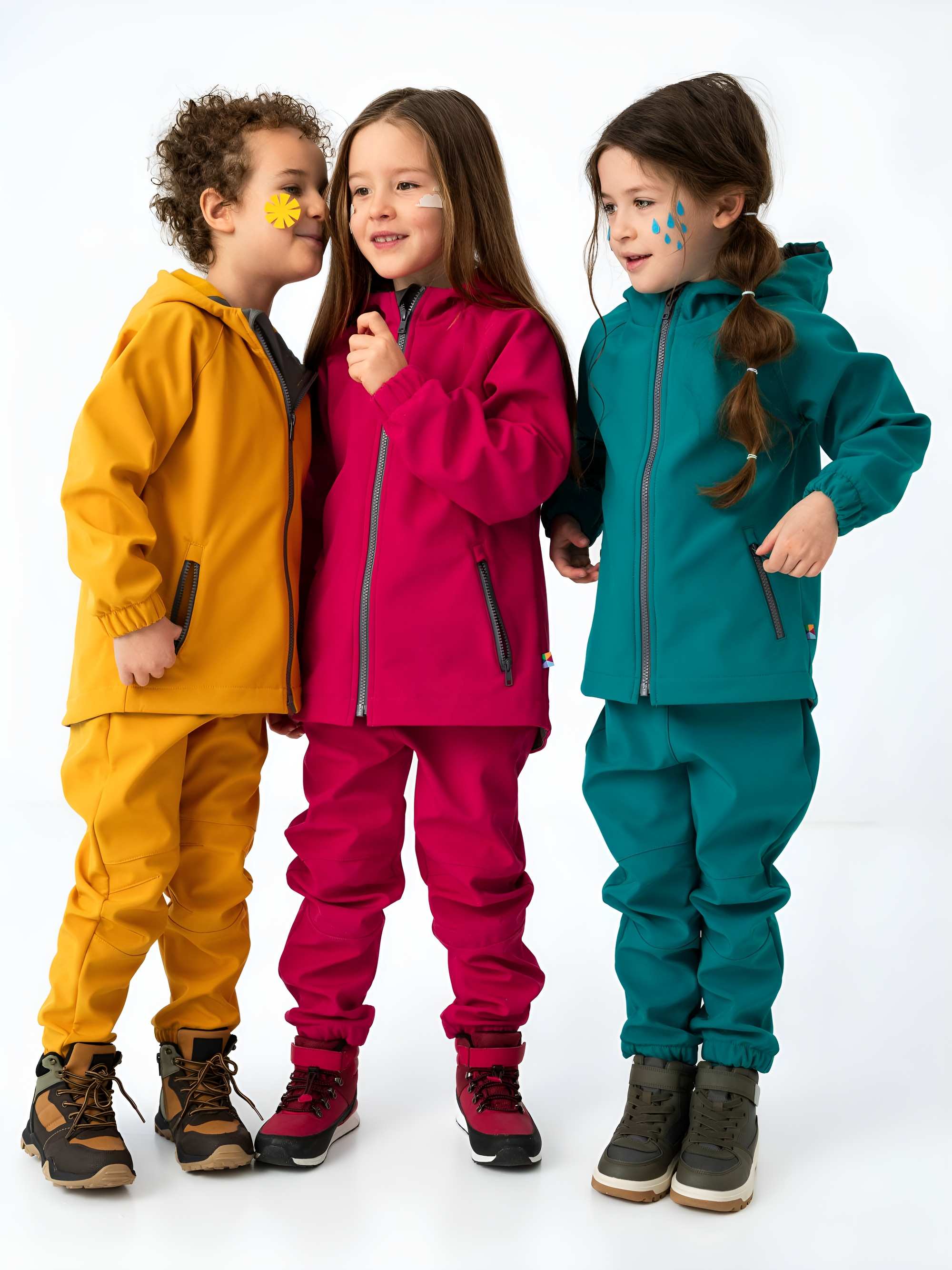 Turkusowa kurtka softshell