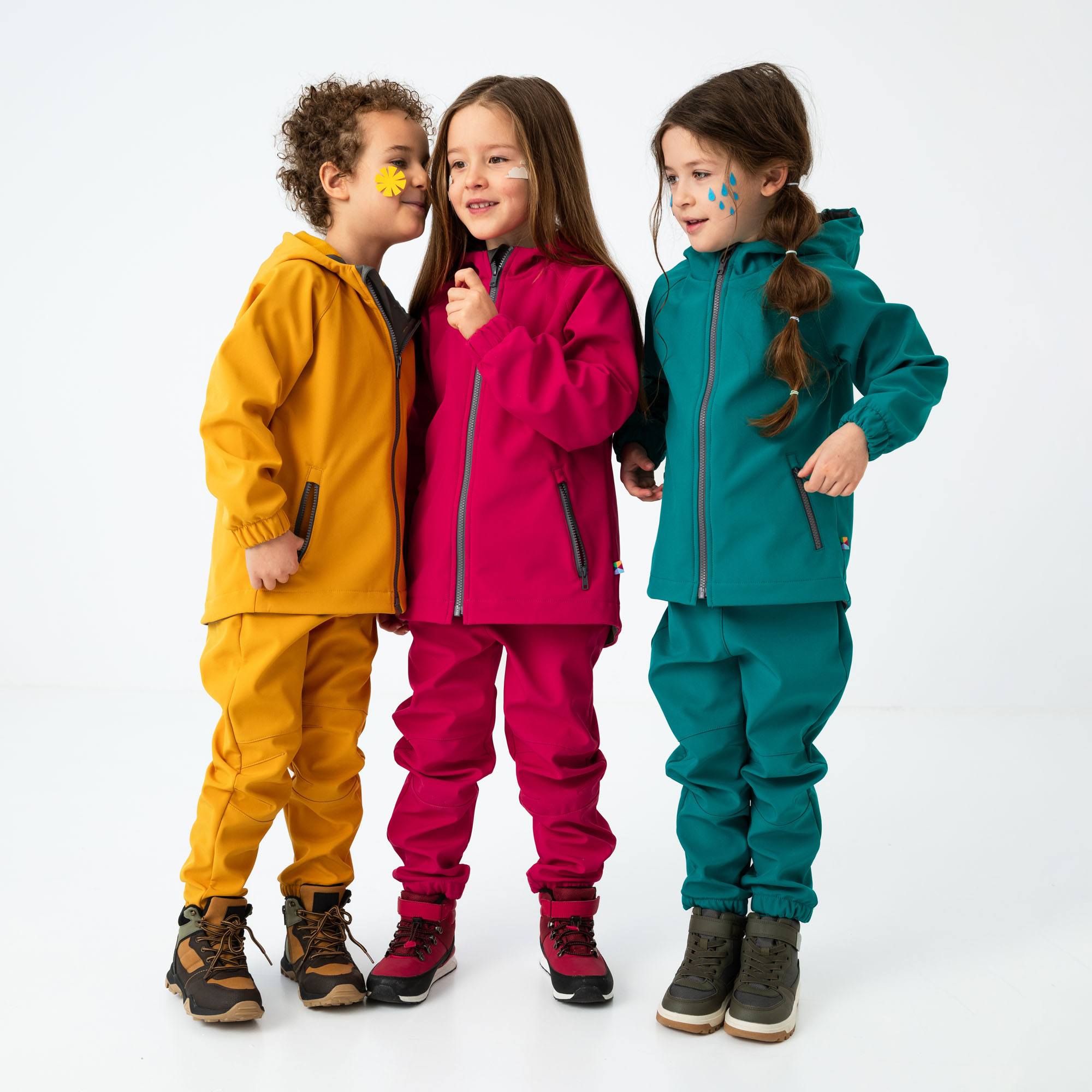 Turkusowa kurtka softshell