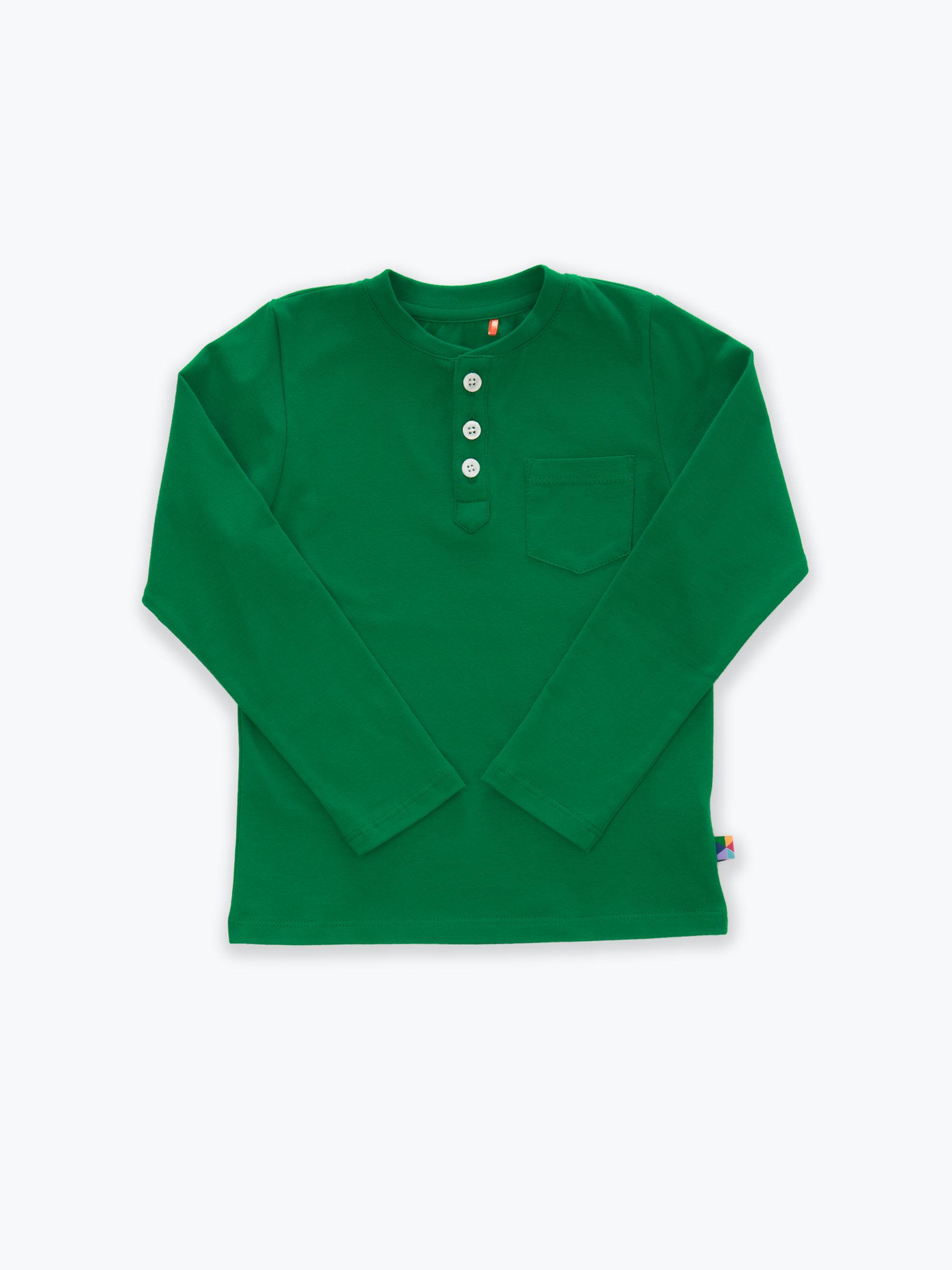 Zielona koszulka henley