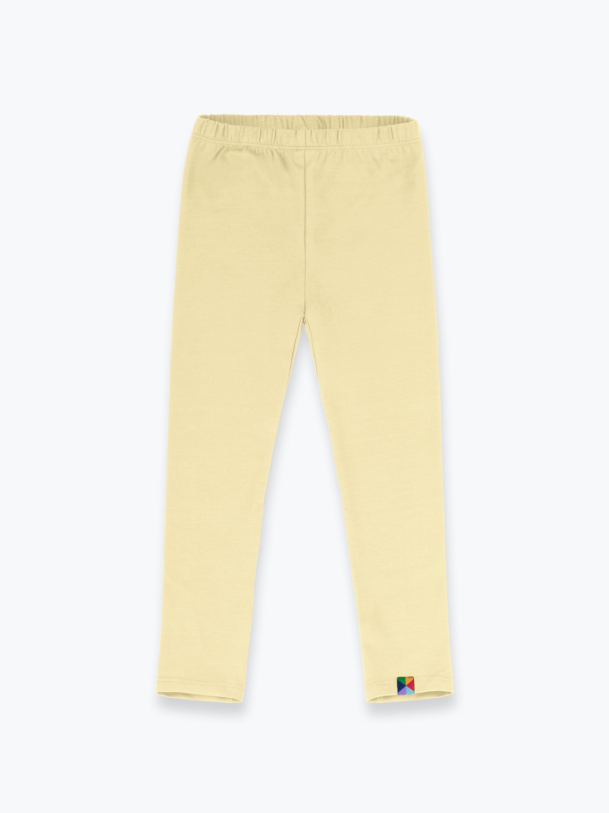 Jasnożółte legginsy