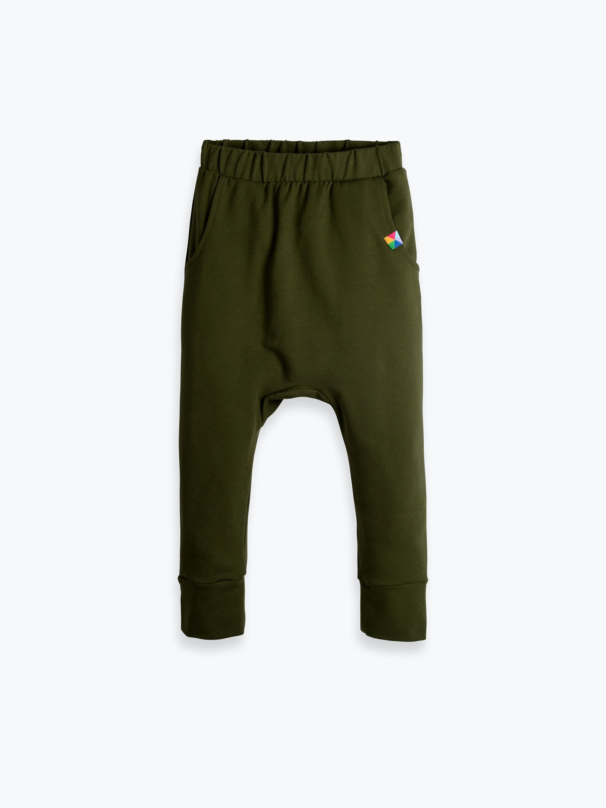 Khaki spodnie baggy