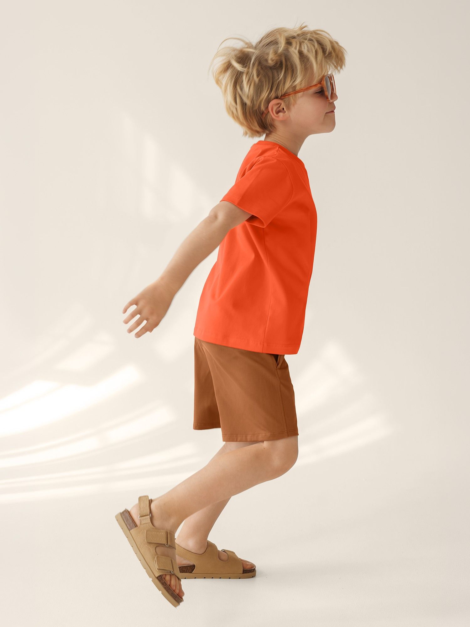 Caramel Shorts with Pockets