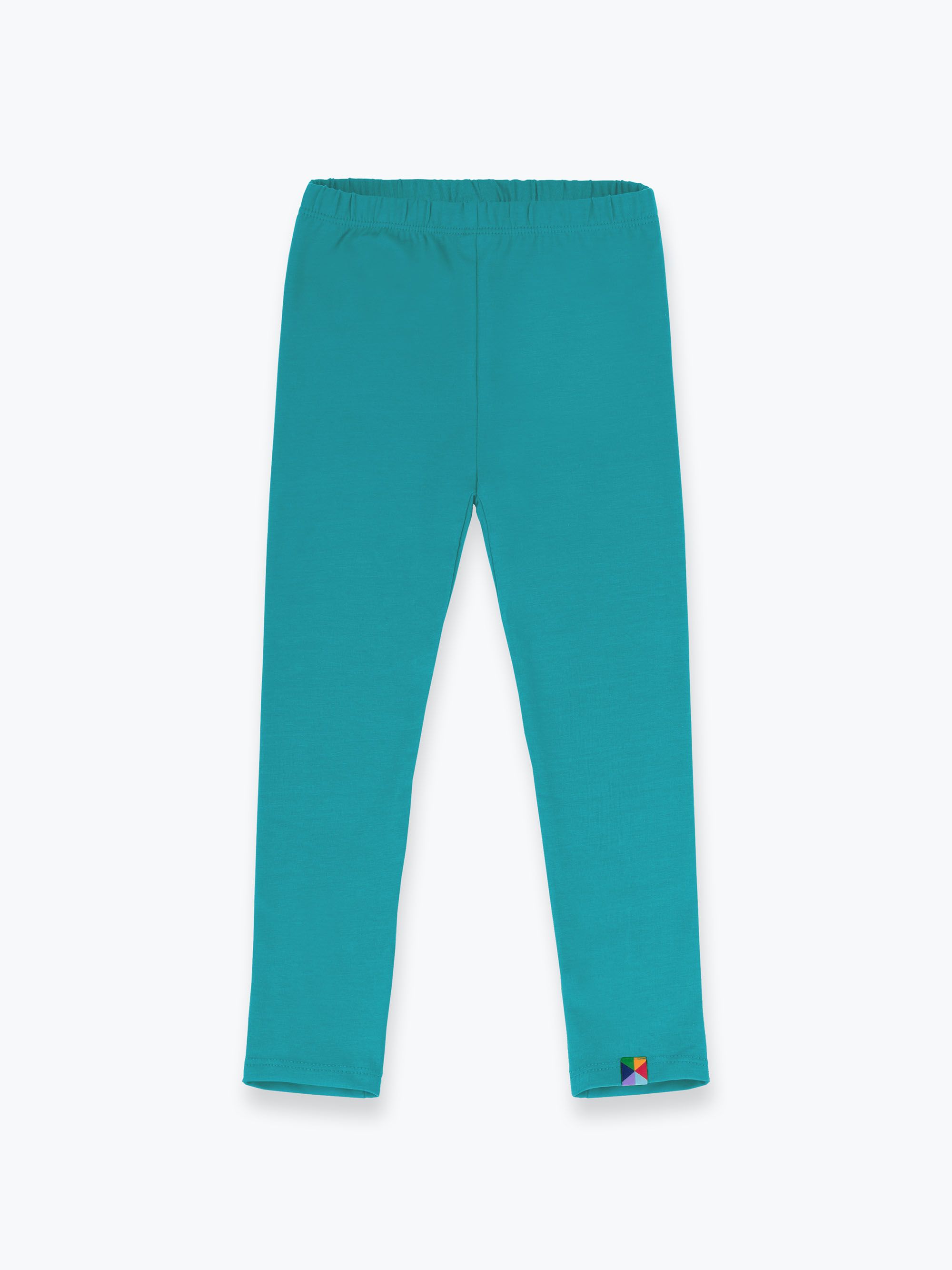 Turkusowe legginsy