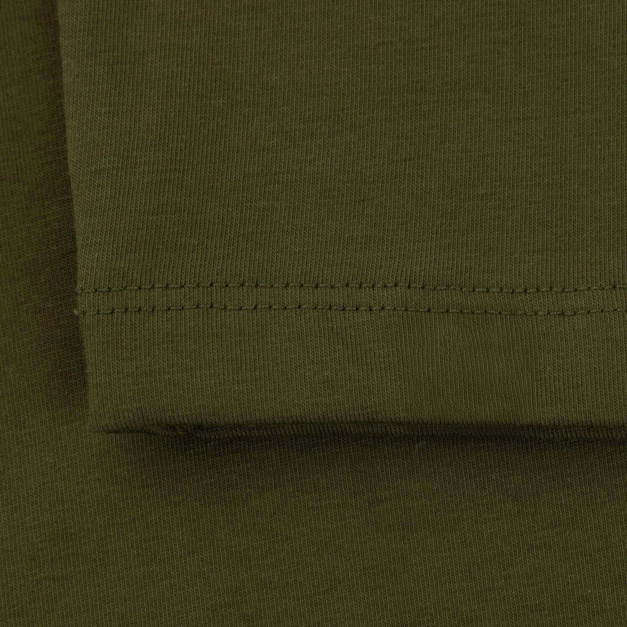 Khaki legginsy z gumką w pasie
