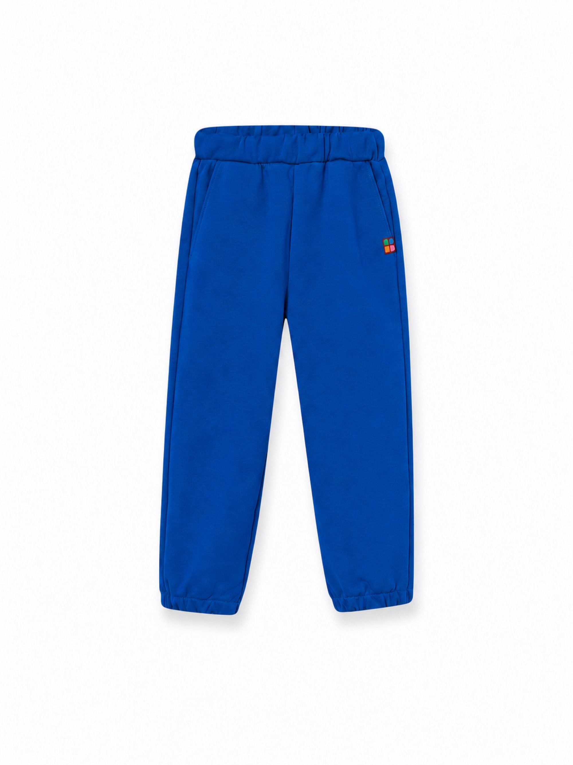 Blue Loose Fit Sweatpants Junior