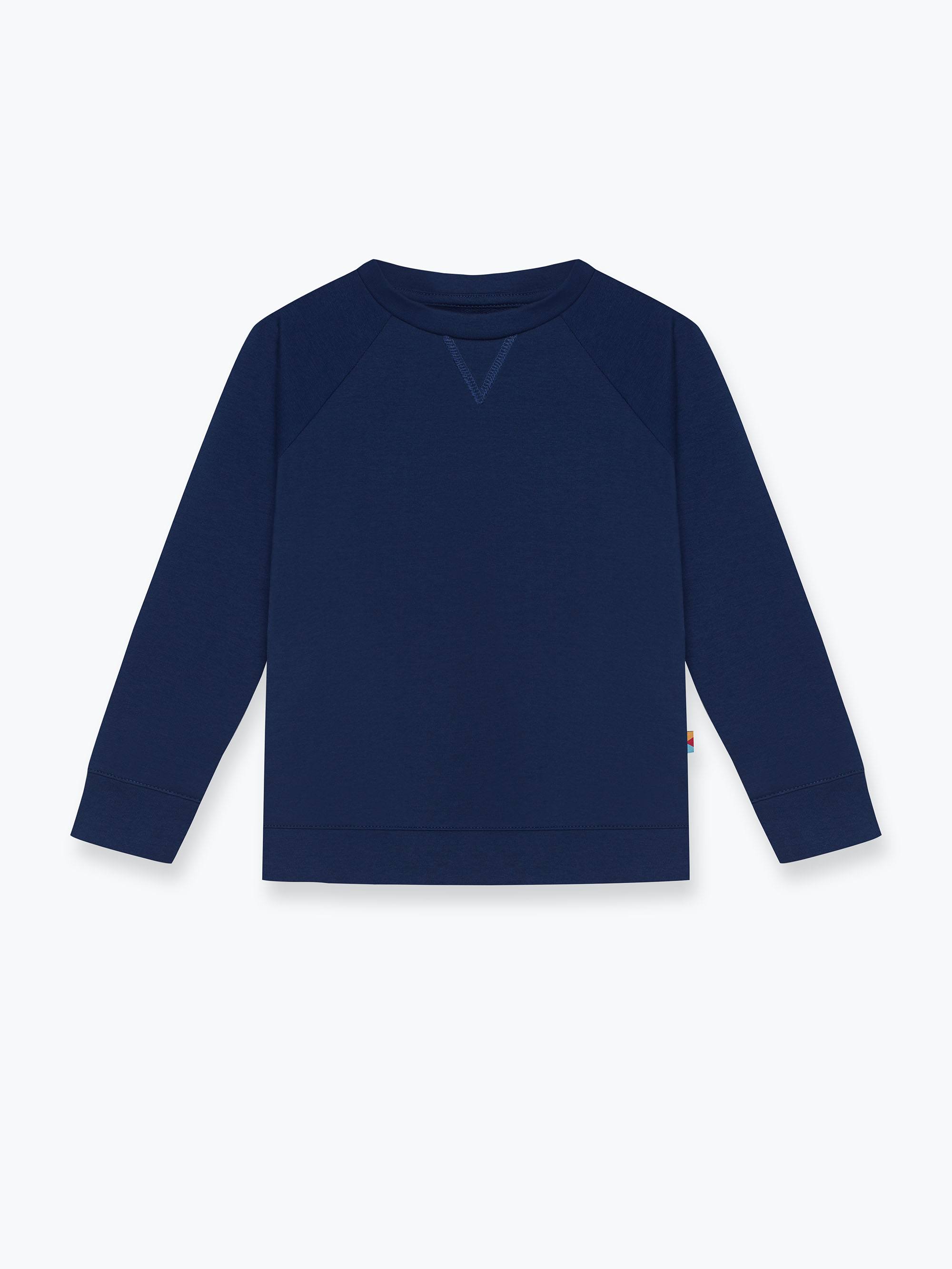 Granatowa bluza dresowa