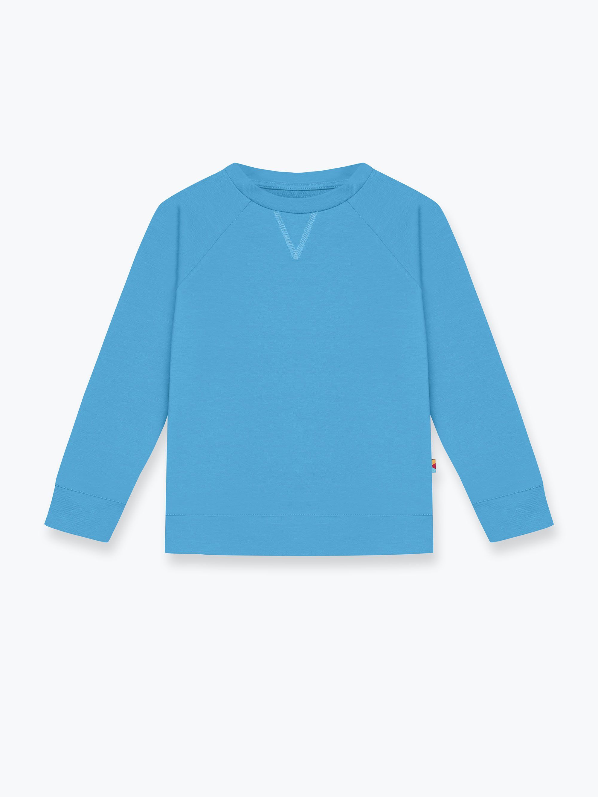 Pastelowoniebieska bluza dresowa