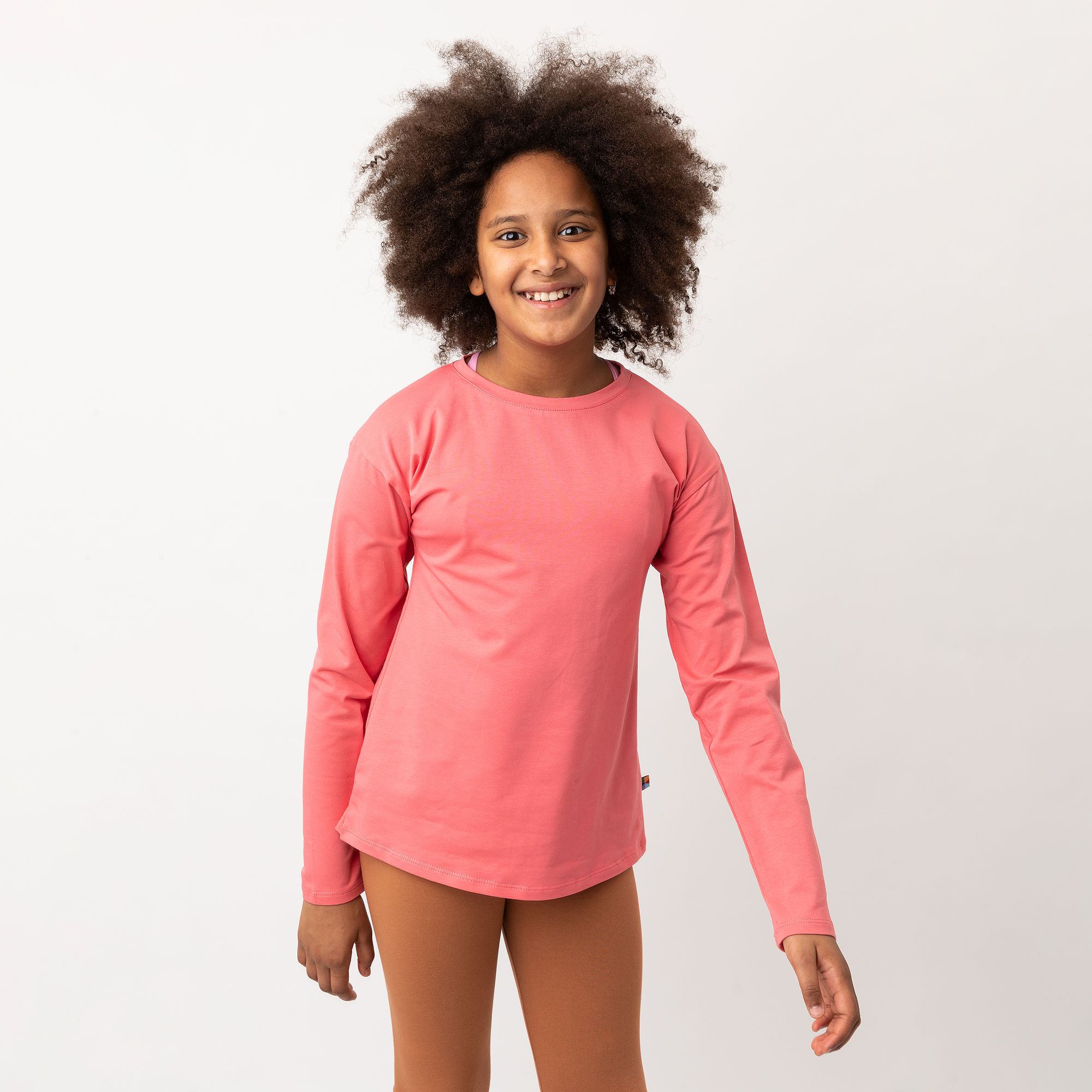 Karmelowe legginsy Junior