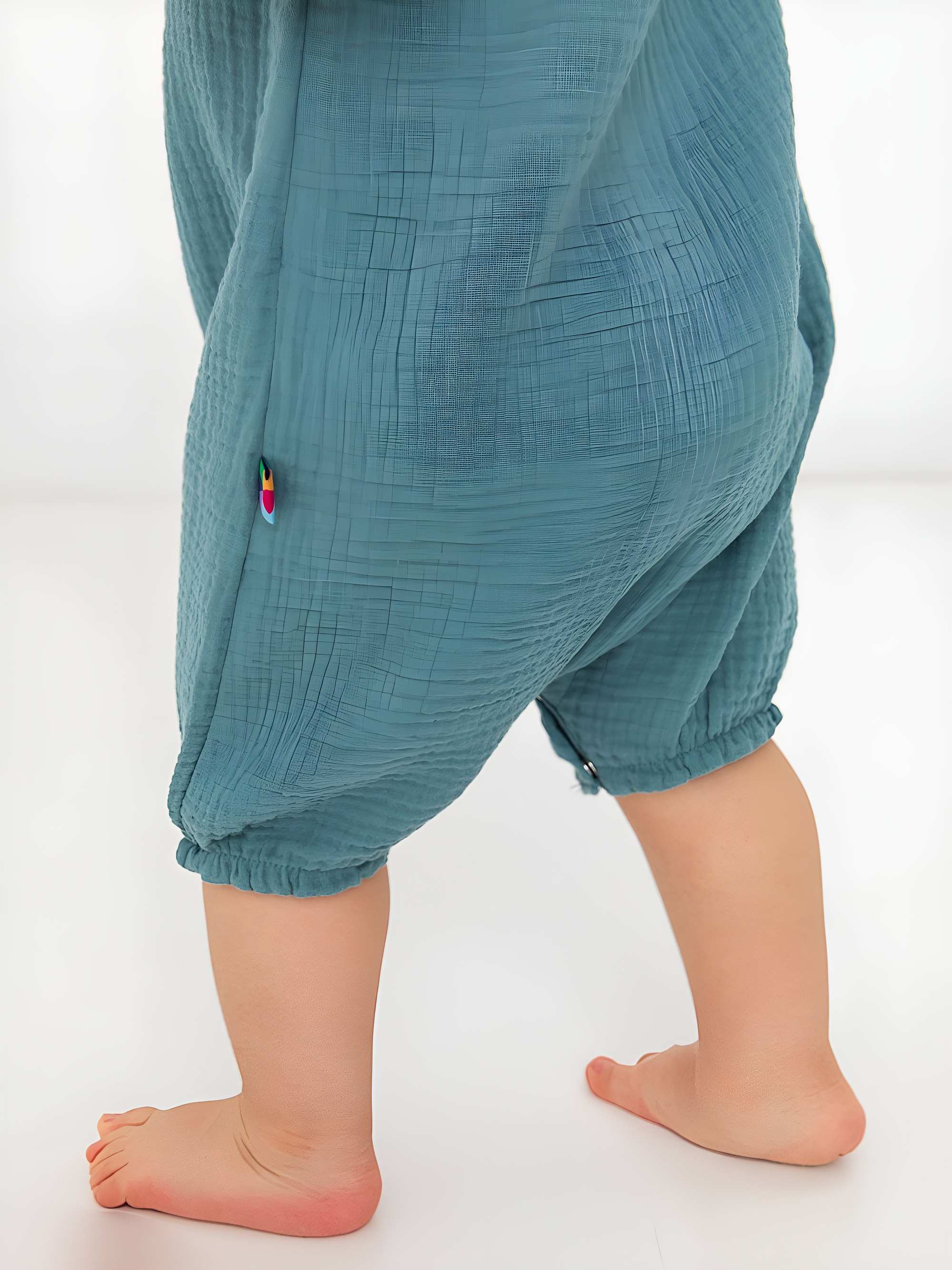 Nautical muslin romper Baby