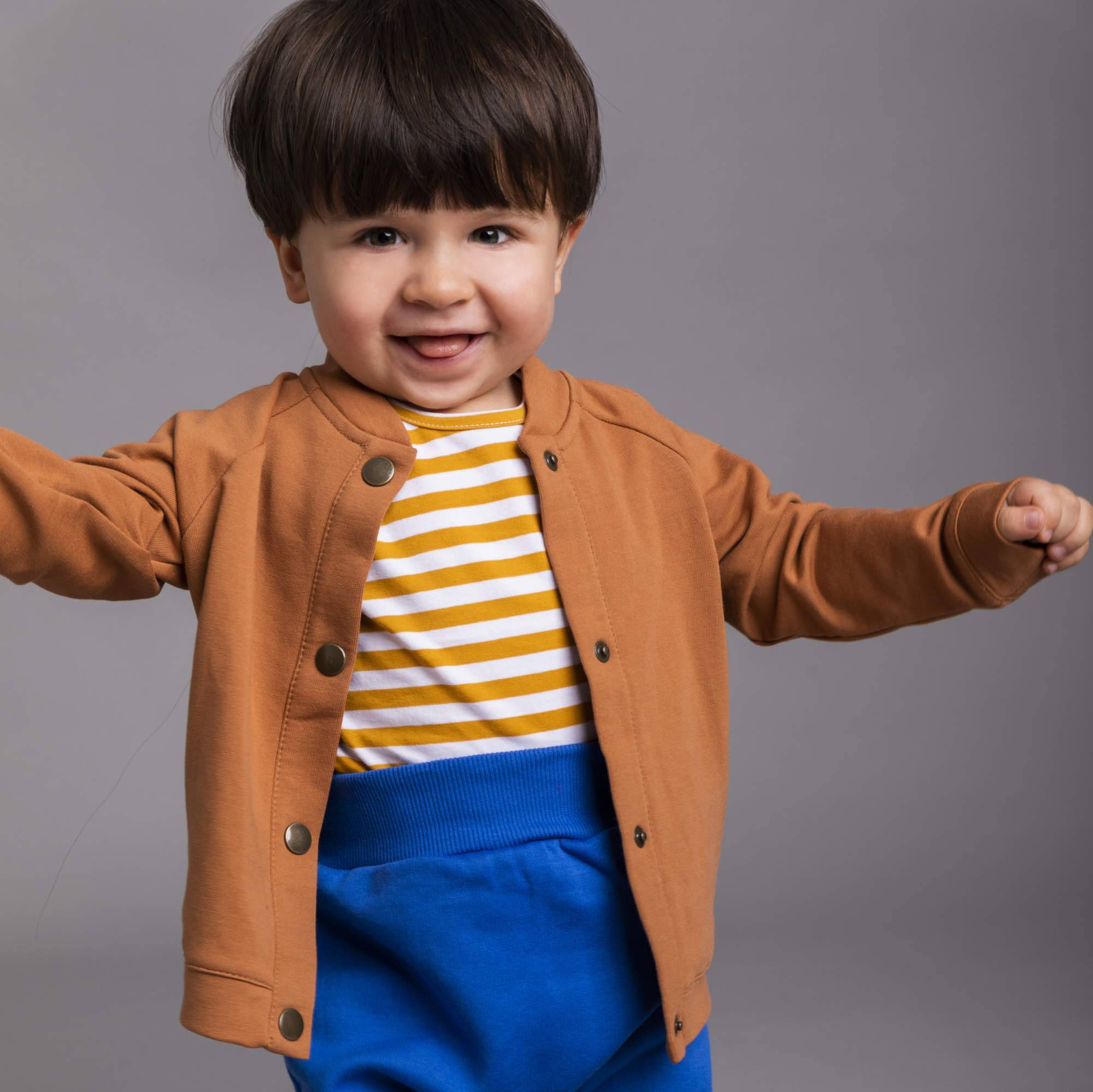 Karmelowa bluza bomber