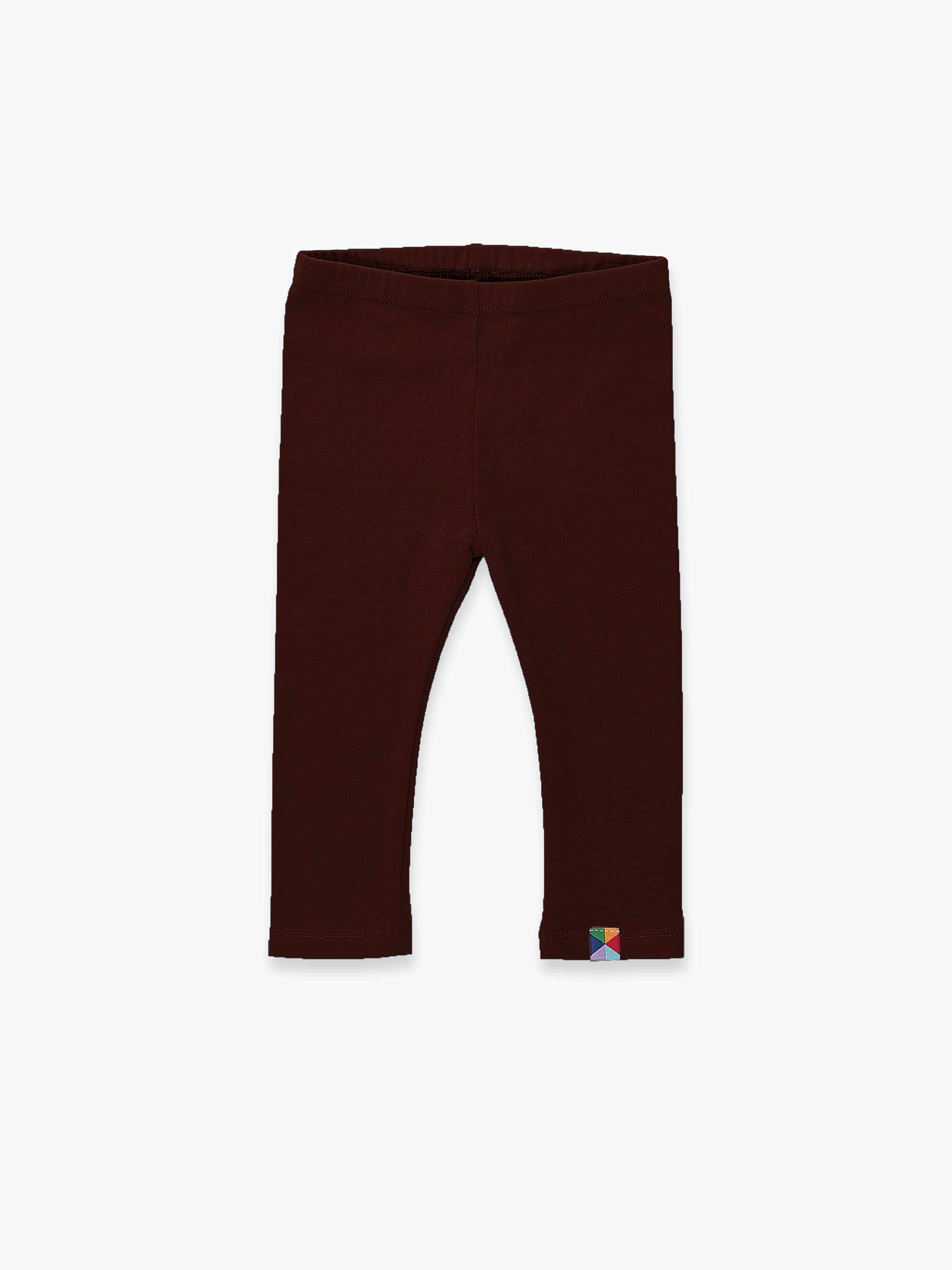 Brązowe legginsy