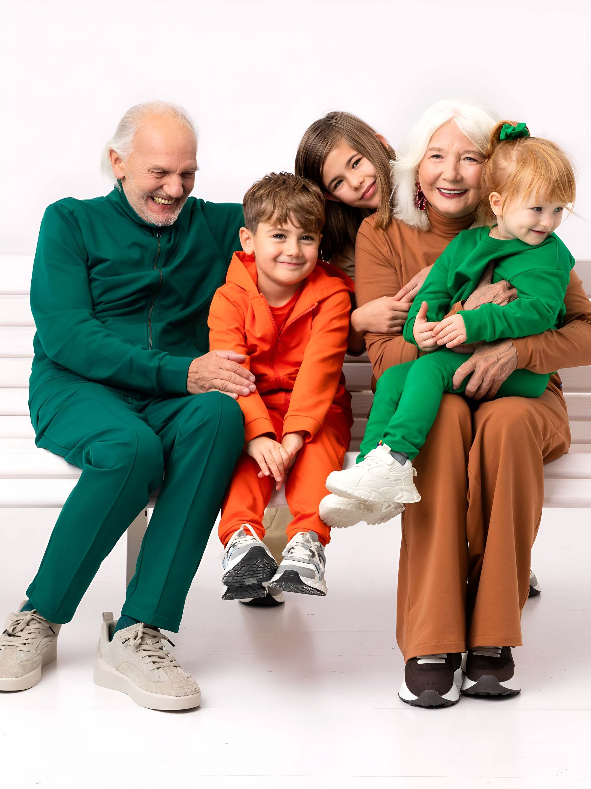 Zielone legginsy z meszkiem