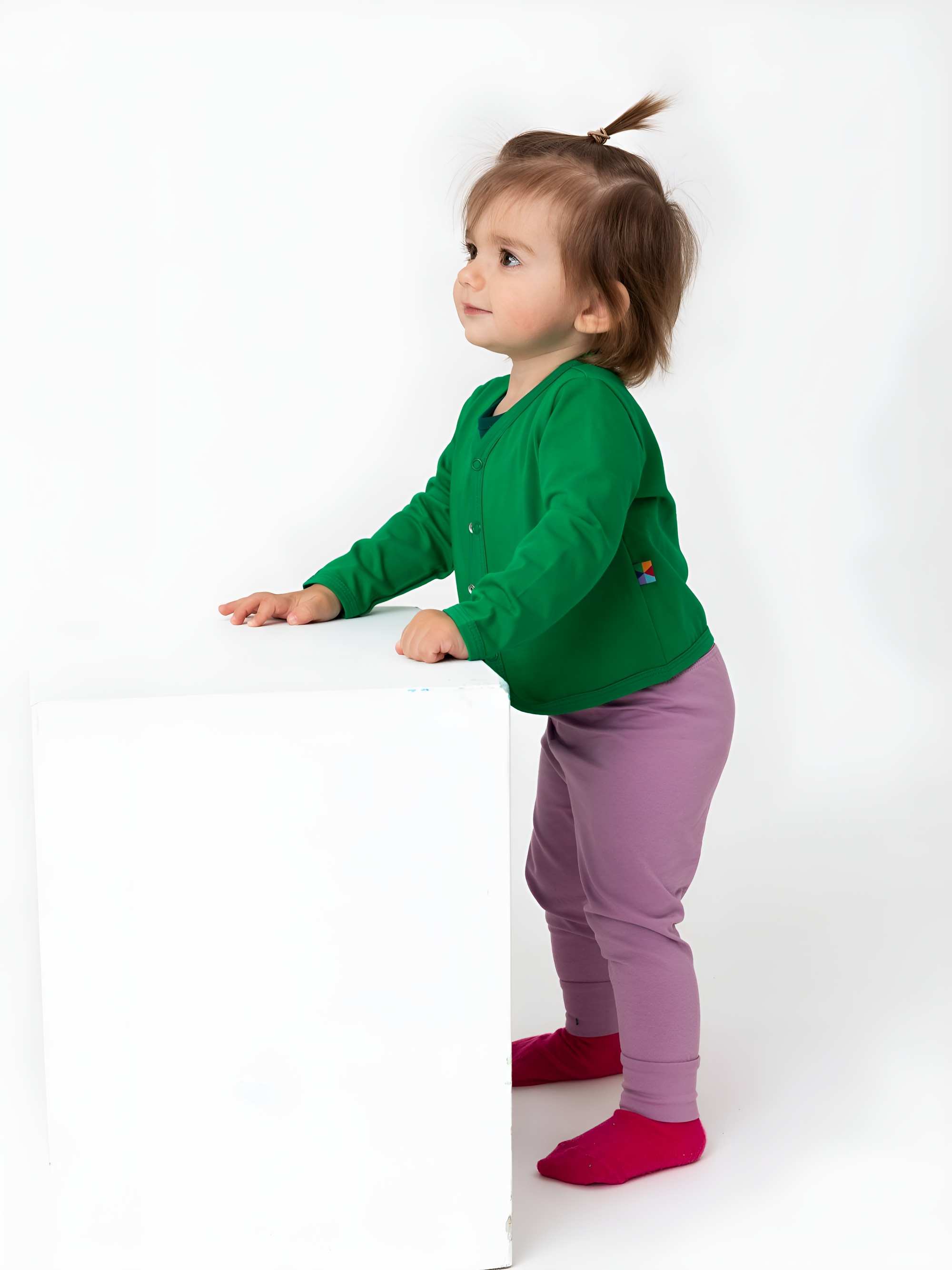 Light purple jersey pants
