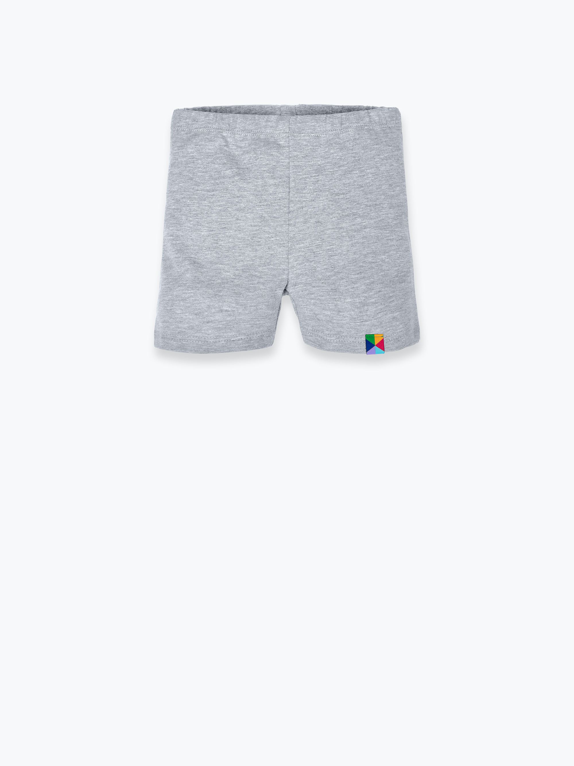 Szare legginsy krótkie