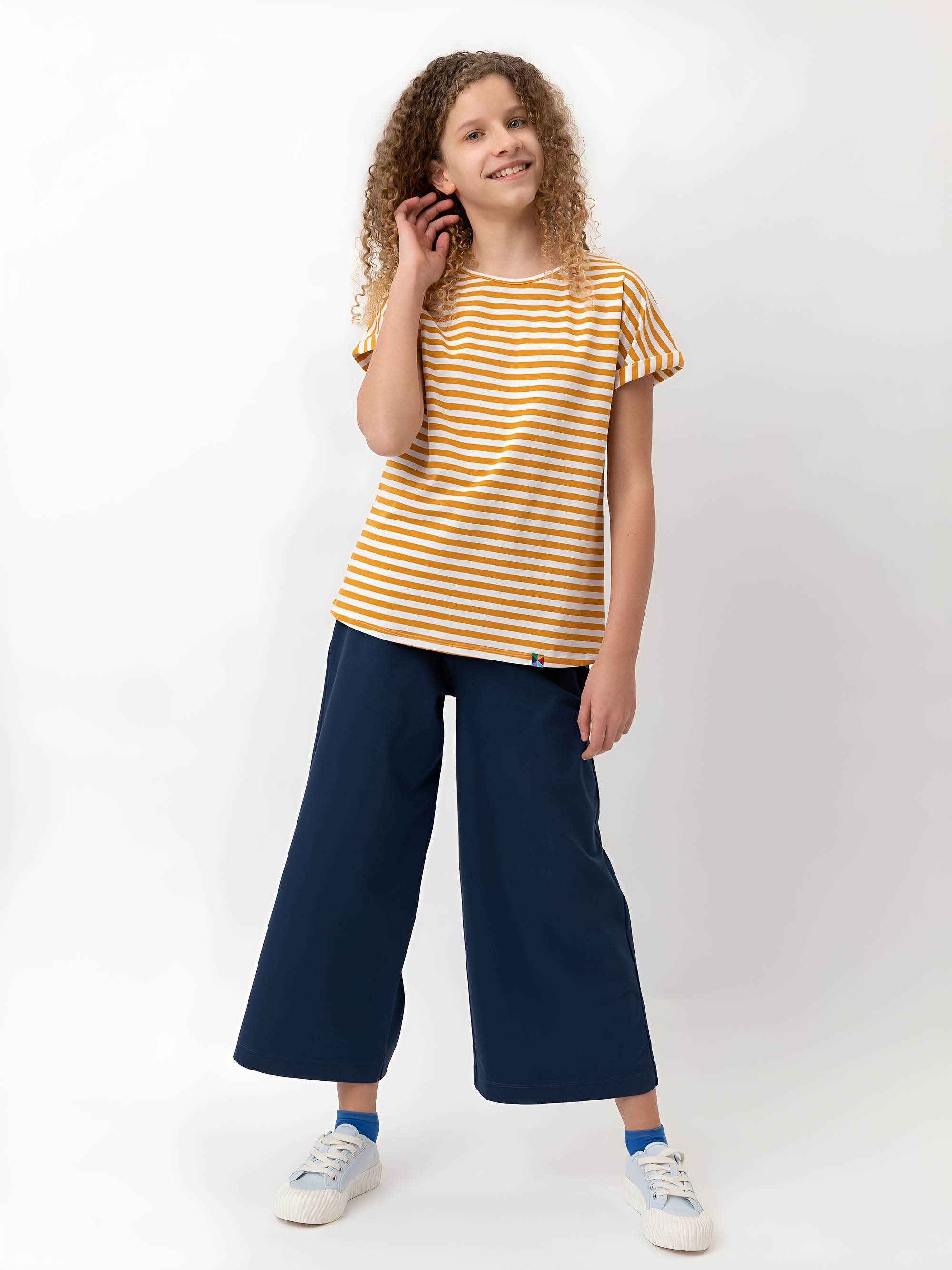 Blue ankle socks Junior