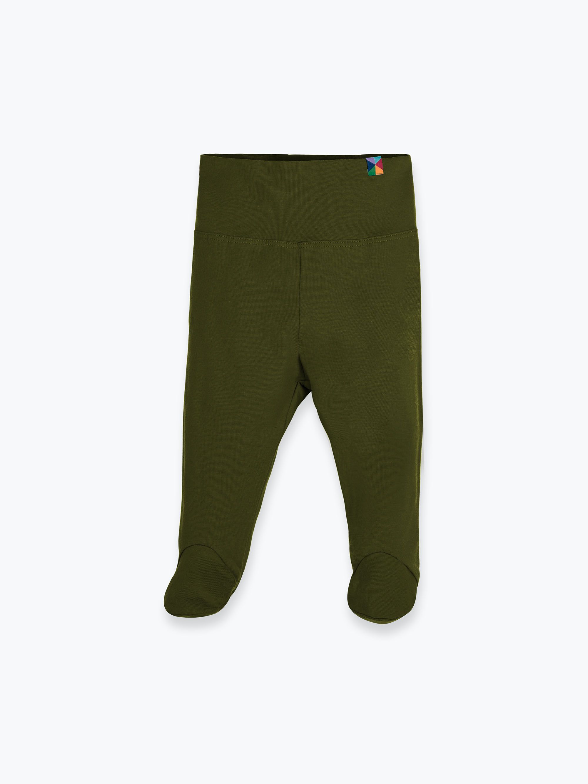 Khaki spodnie dżersejowe
