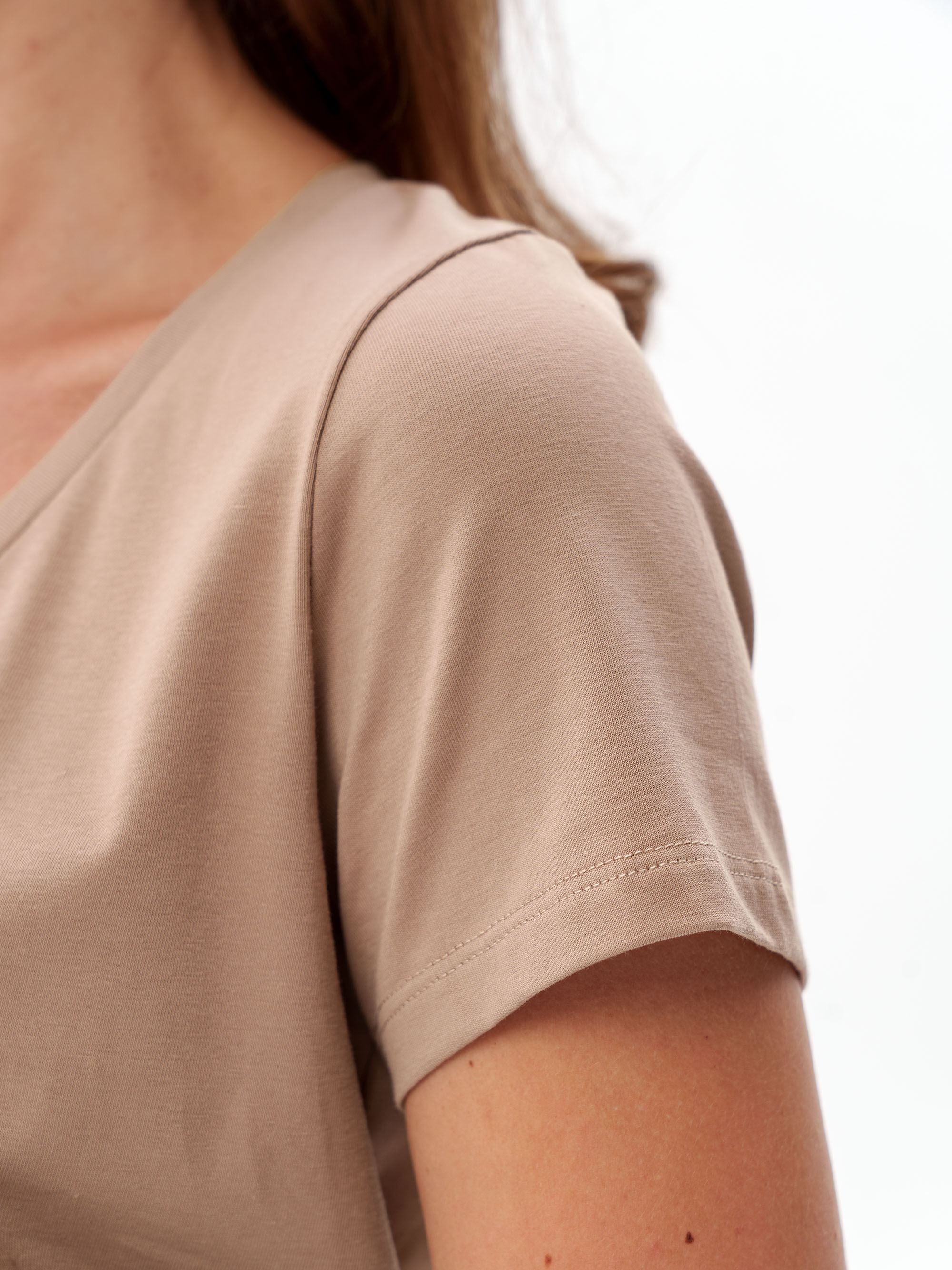 Mocha mousse T-shirt damski