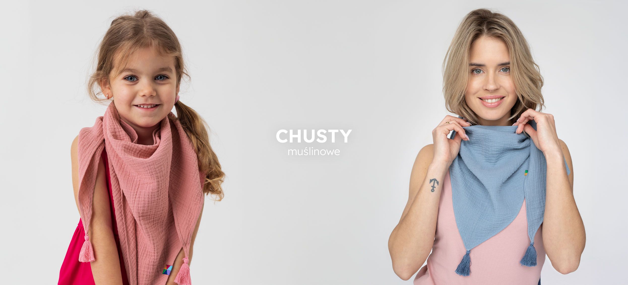 chusty z muślinu
