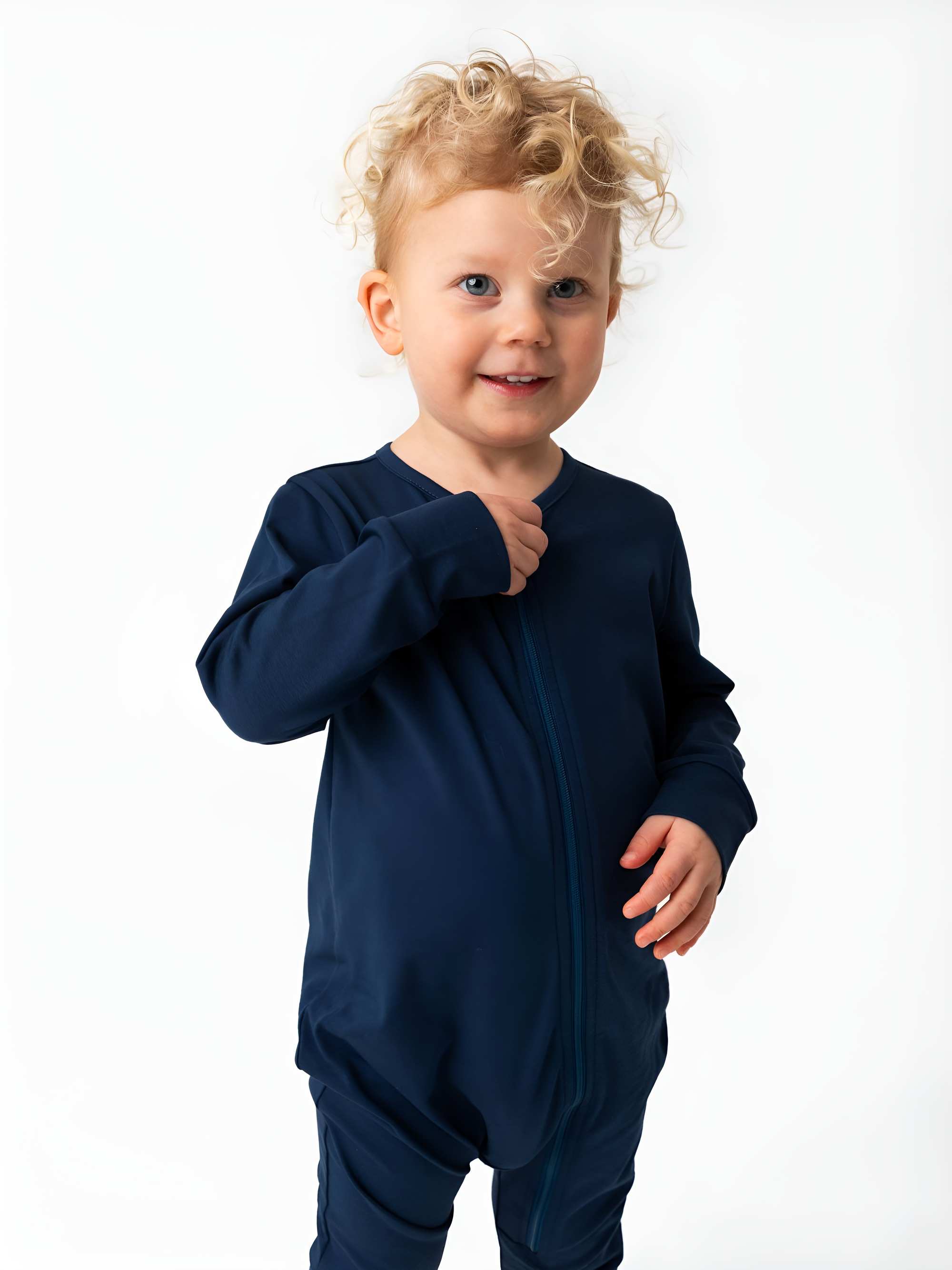 Navy blue romper suit