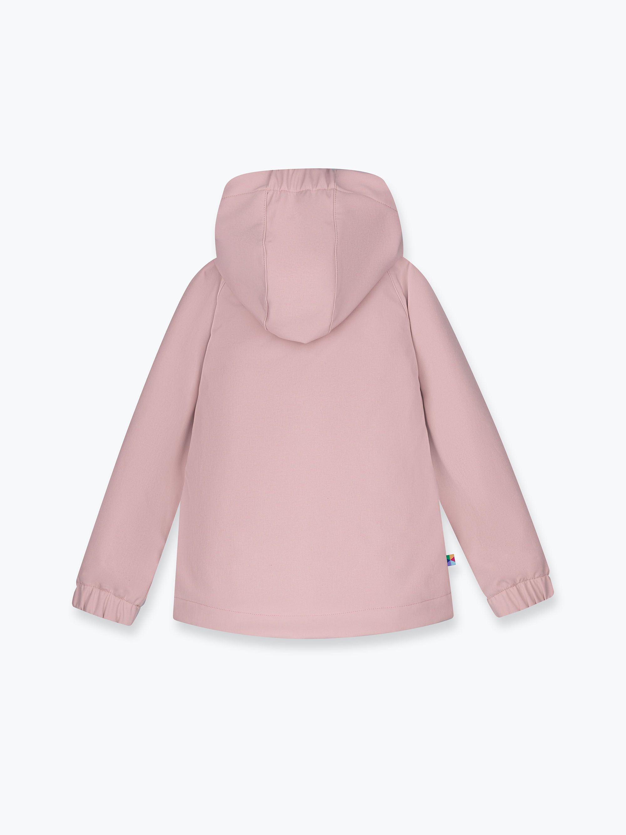 Pudroworóżowa kurtka softshell niemowlęca